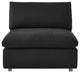Modular Sectional Deep Sofa Set, Black, Fabric, Modern, Lounge Cafe Hospitality