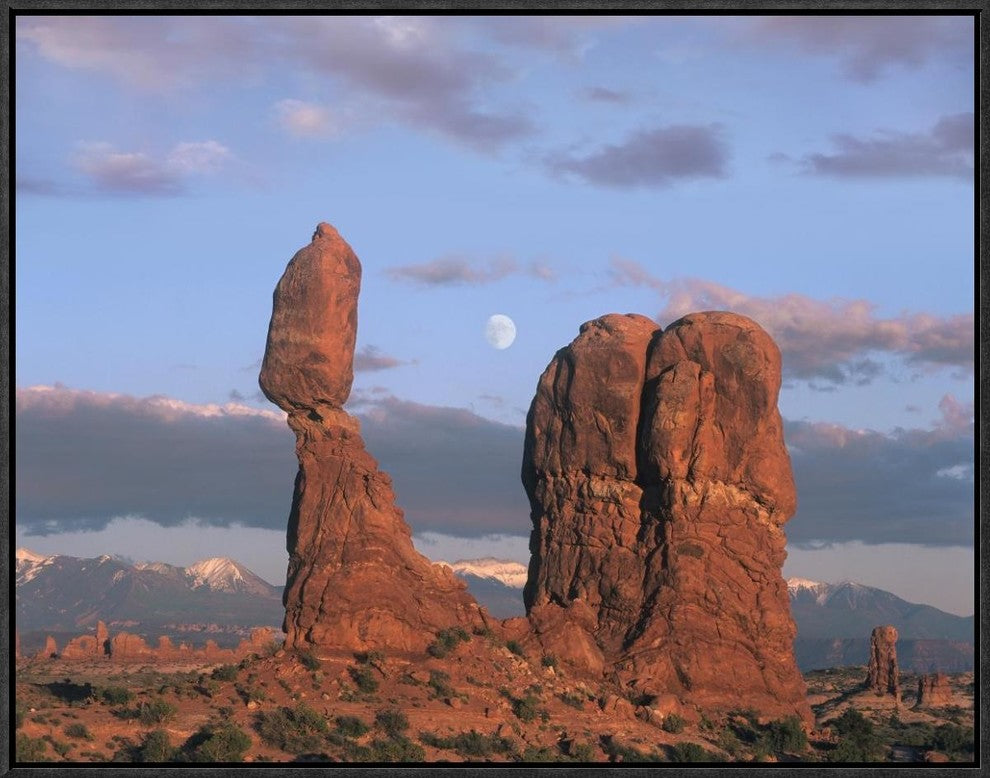 "Moon over Balanced Rock, Arches National Park, Utah"  by Tim Fitzharris, 25x19"