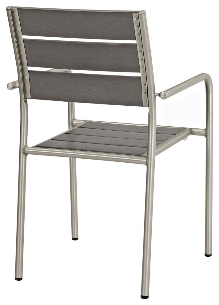 Shore 7-Piece Outdoor Patio Aluminum Outdoor Dining Set