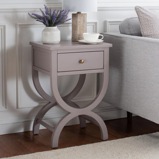 Safavieh Maxine Accent Table w/ Storage Drawer, Coin