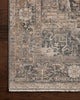 Loloi Lyra Area Rug, Denim / Sand, 7'-10" X 7'-10" Round
