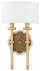 Hinkley Alba Sconce 2-Light Sconce, Cleopatra Gold