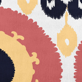 Boho Indoor/Outdoor Throw Pillow, Yellow, 18x18"