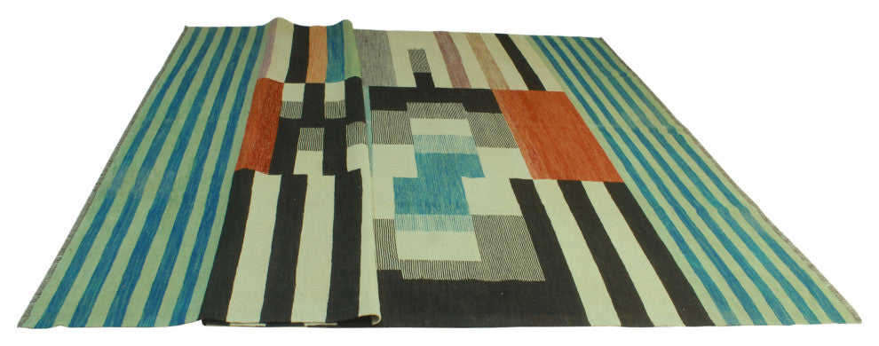 Winchester Kilim Ifetayo Lt. Green Rug