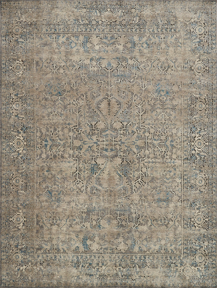 Gray/Stone Millennium Area Rugs by Loloi