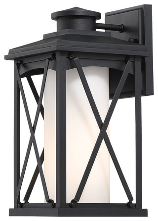 Minka Lavery Lansdale 1 Light Outdoor Wall Mount, Coal