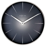 NeXtime 2 Seconds Wall Clock, Black