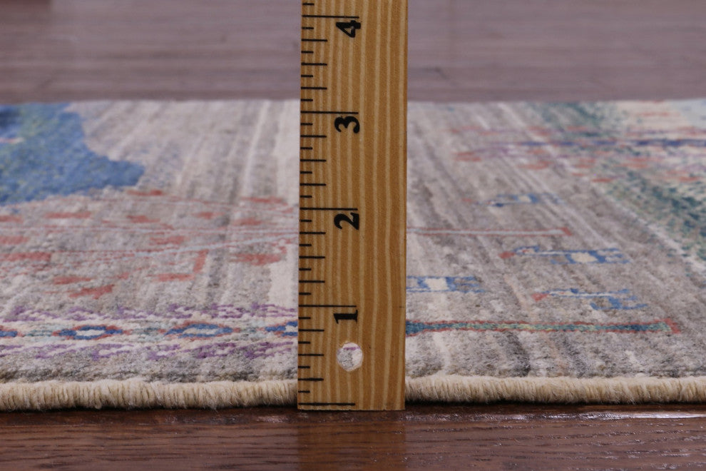 Persian Gabbeh Tribal Handmade Runner Rug 2' 8" X 9' 9" - Q12626