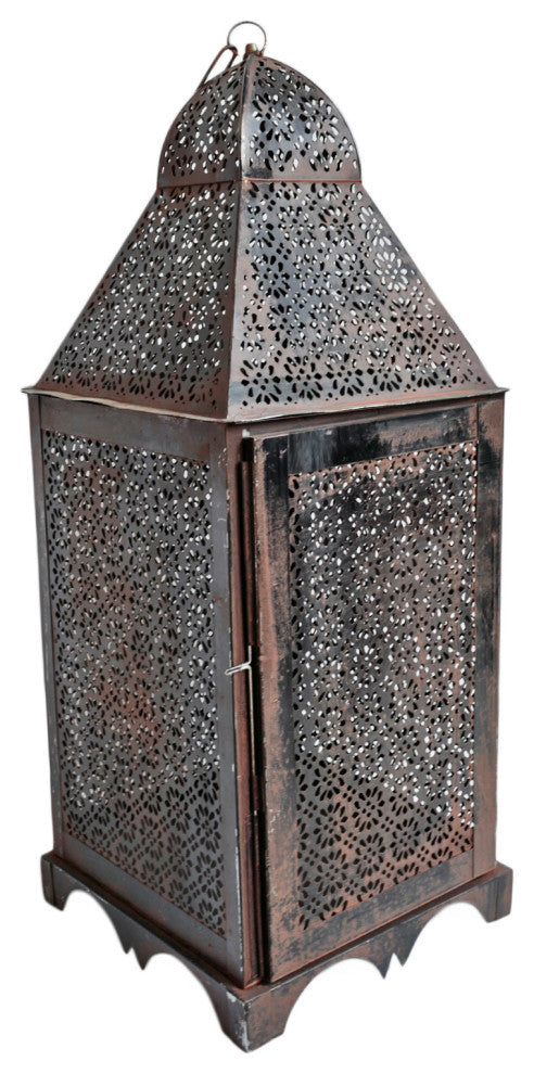 Outdoor Metal Floor Lantern