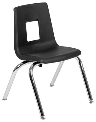 86" Oval Wave Activity Table Set with 14" Student Stack Chairs, Grey