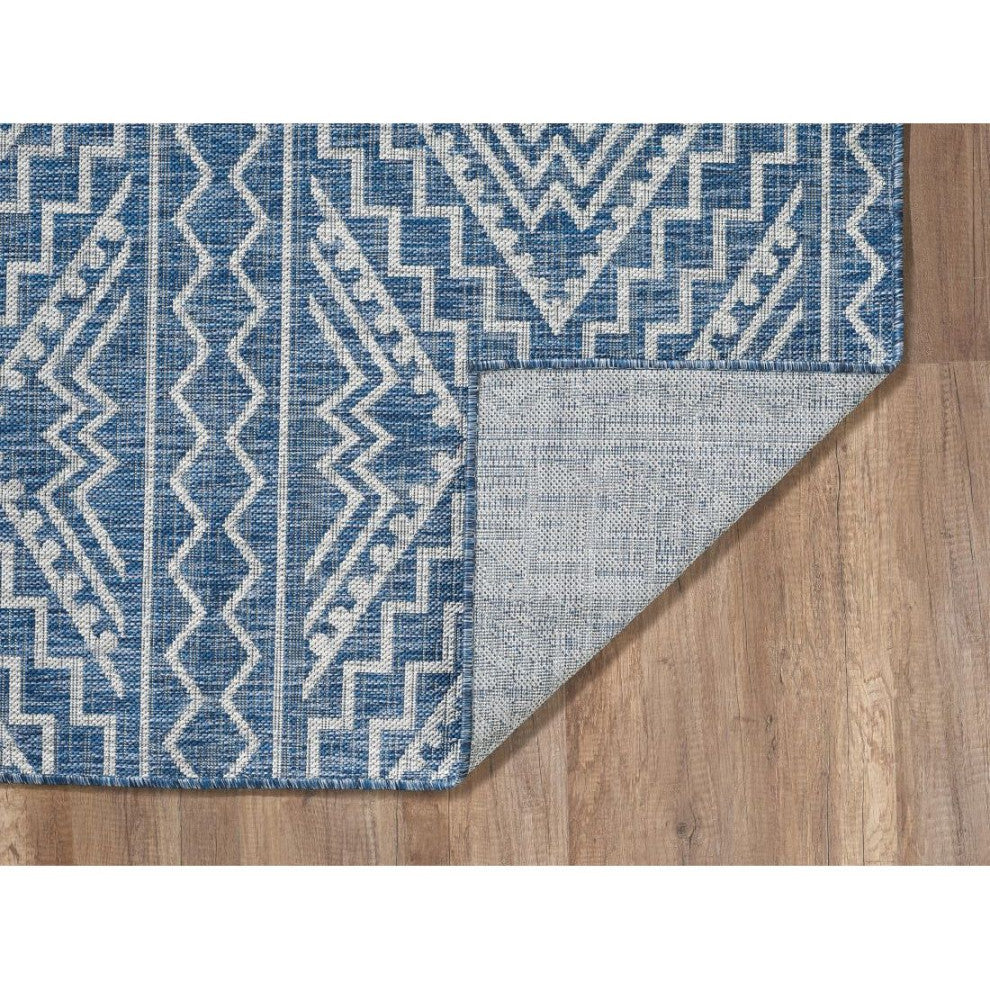 KAS Provo 5778 Blue Quinn Area Rug, 7'10"x10'10"