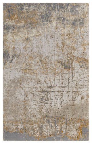 Tripoli Modern Abstract, Ivory/Brown/Gray, 9'2"x12' Area Rug
