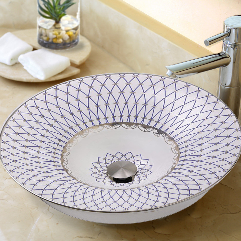 Nantucket Sinks St. Tropez Italian Fireclay Vanity Sink