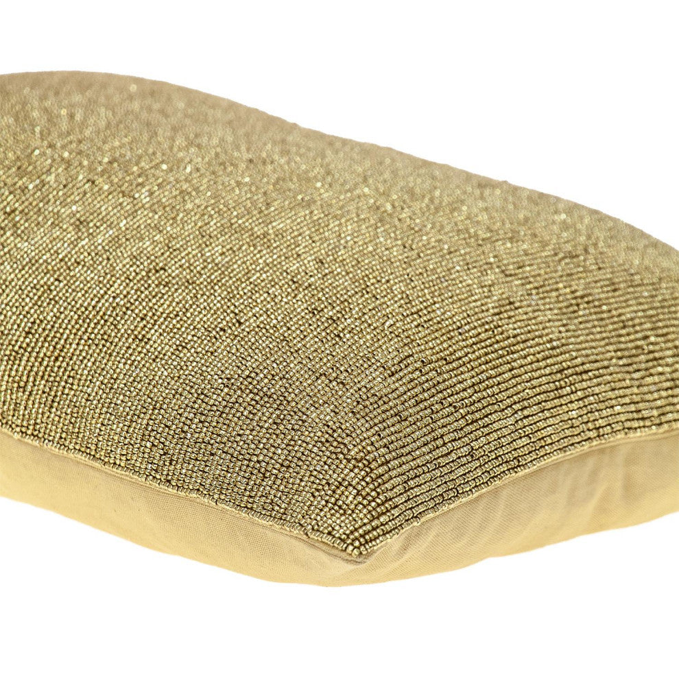 Parkland Collection Aster Gold Throw Pillow