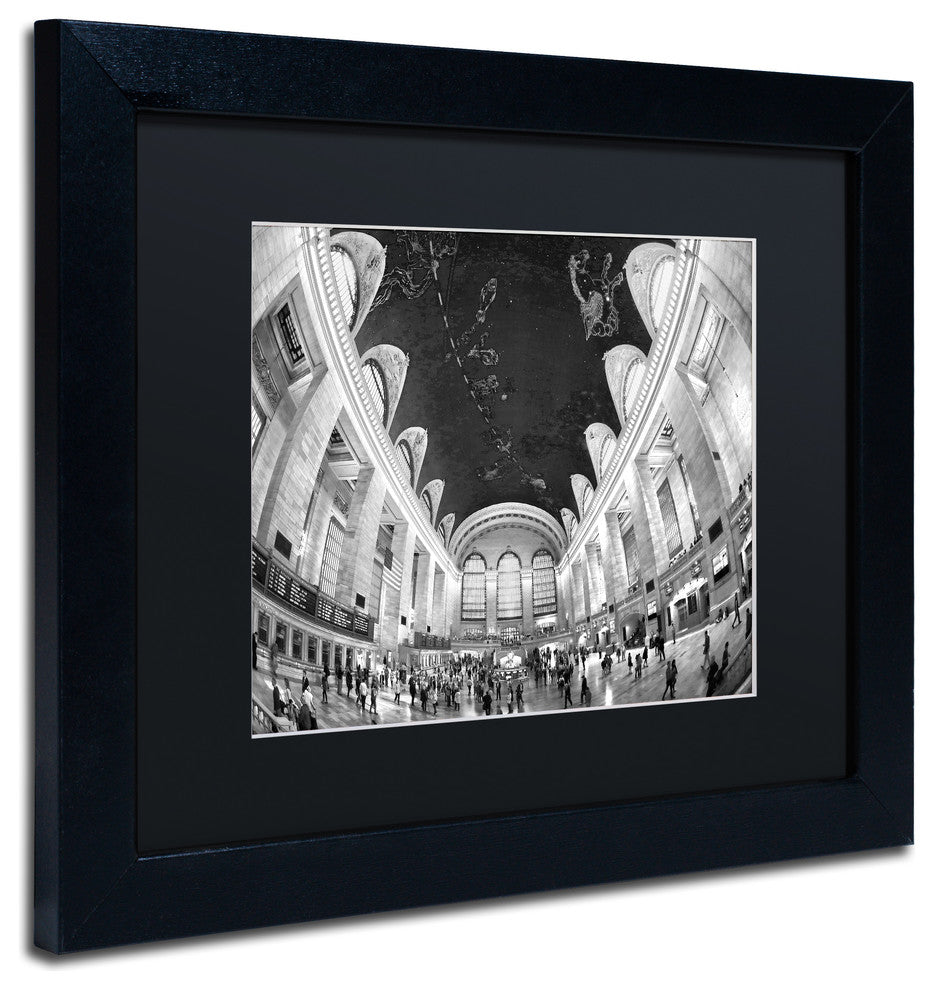 CATeyes 'Grand Station Terminal', Black Frame, Black Mat, 14x11