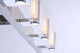 Canmore 4 Light LED Bath Bar Black