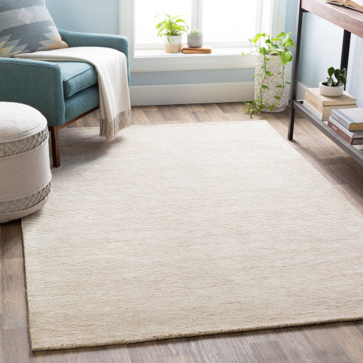Surya Strada SDA-2300 5'x7'6" Rug, Cream/Khaki/Tan