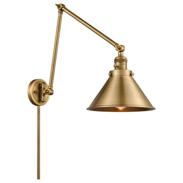 INNOVATIONS LIGHTING 238-BB-M10-BB Briarcliff 1 Light Swing Arm