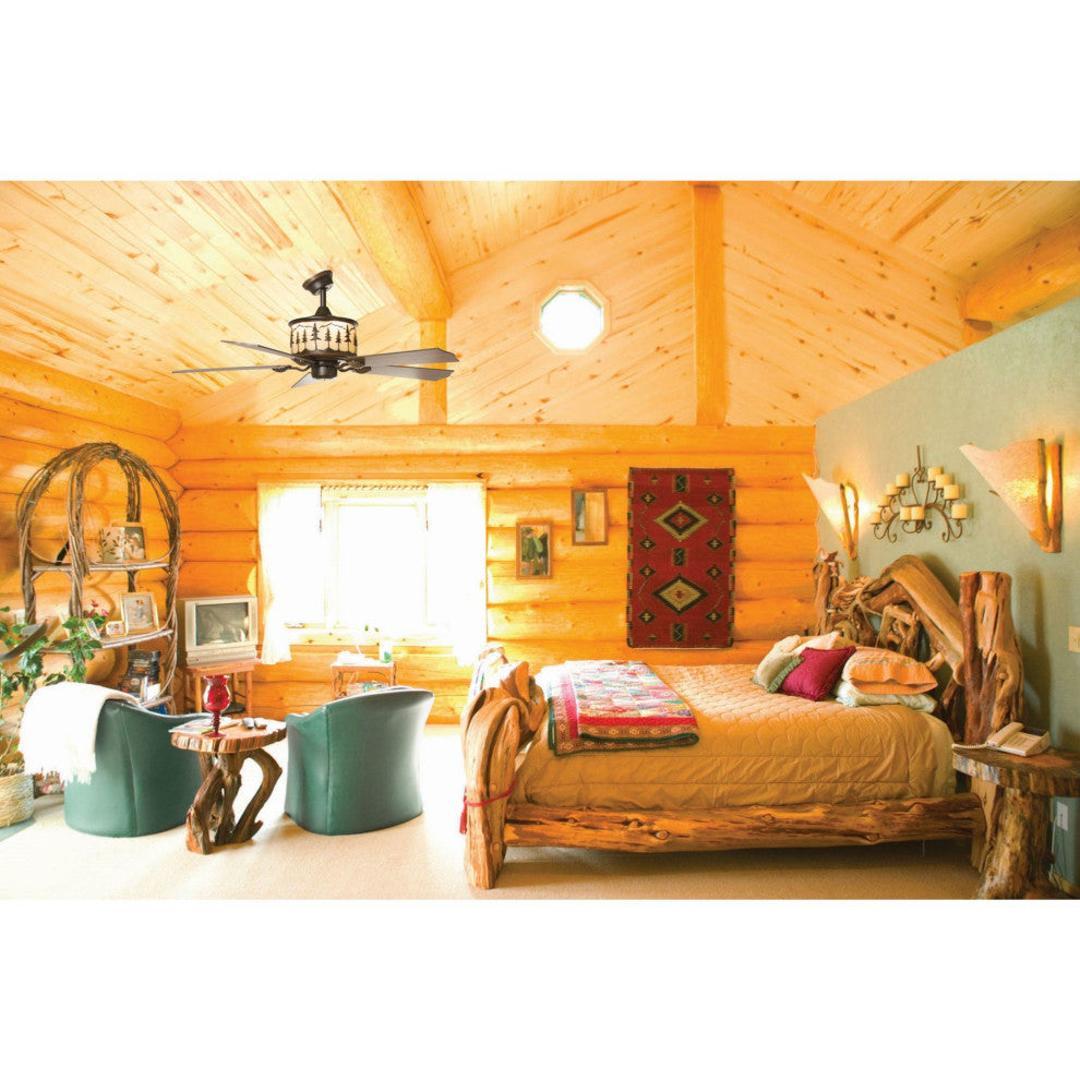 Vaxcel Lighting Yosemite 56 Yosemite 56" 5 Blade Indoor Ceiling - Burnished