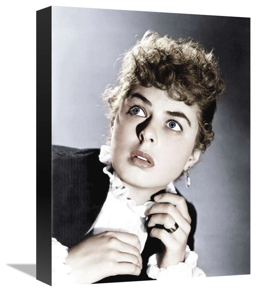"Ingrid Bergman - Gaslight" Canvas Giclee by Hollywood Photo Archive, 12"x16"