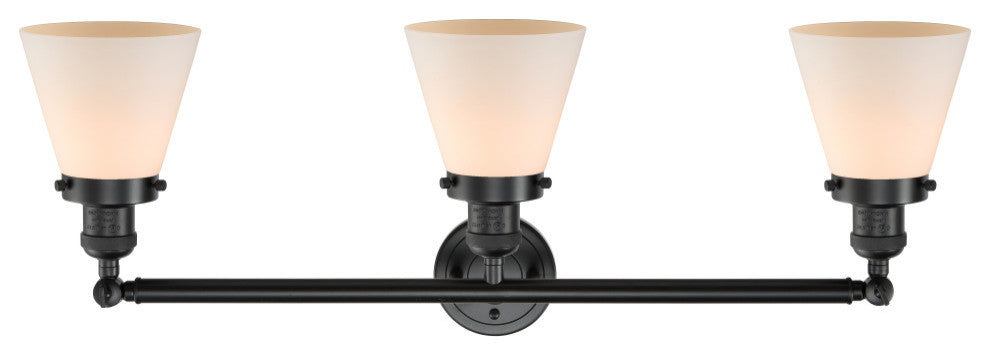 Innovations Lighting 205-Ob-G61-Led 3 Light Dimmable Led Bathroom Fixture