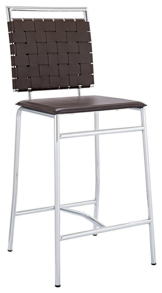 Modern Contemporary Dining Kitchen Counter Stool Brown