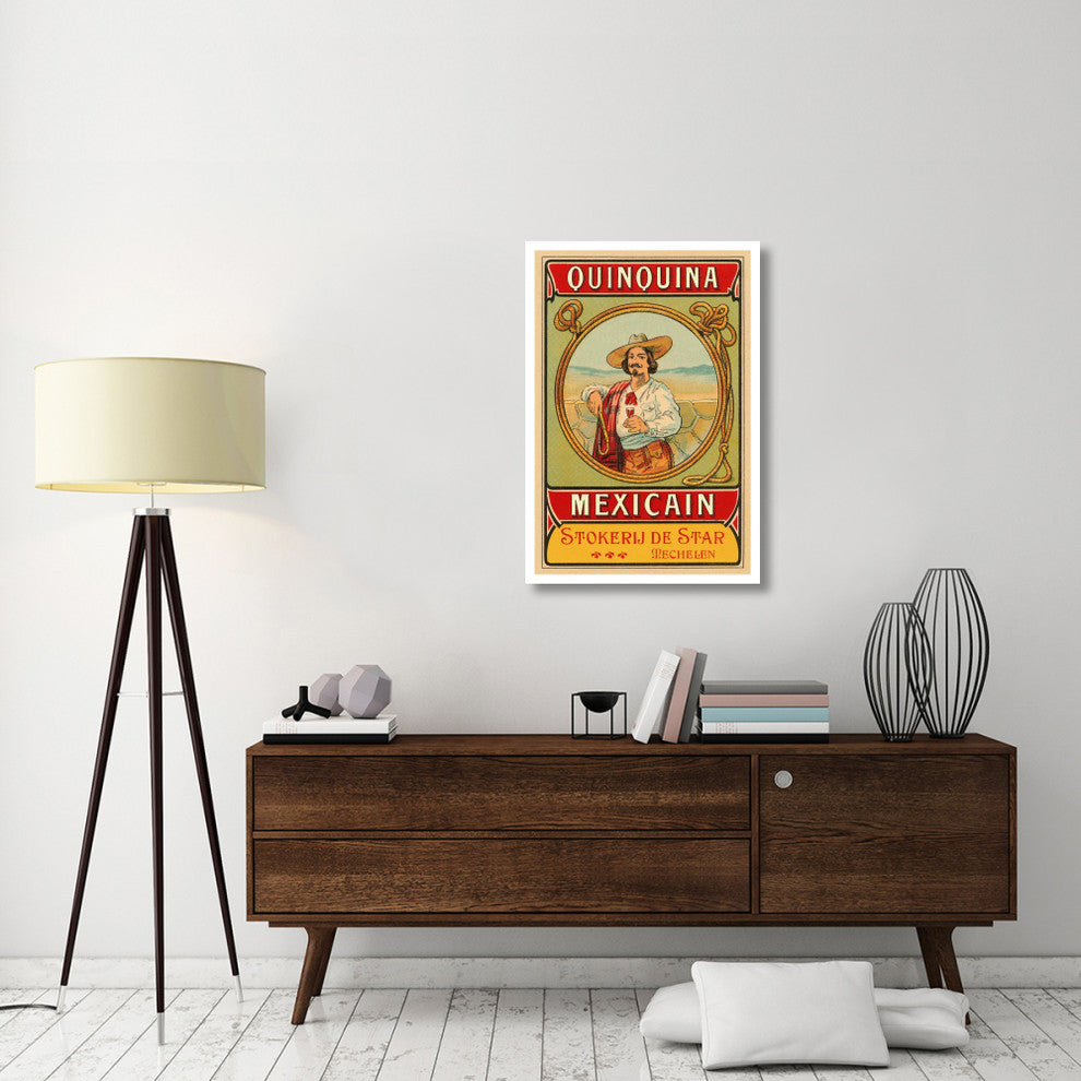 "Quinquina Mexican" Digital Paper Print by Retrolabel, 26"x38"