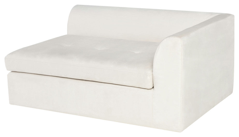 Lola Champagne Microsuede Fabric Modular Sofa, HGSN315