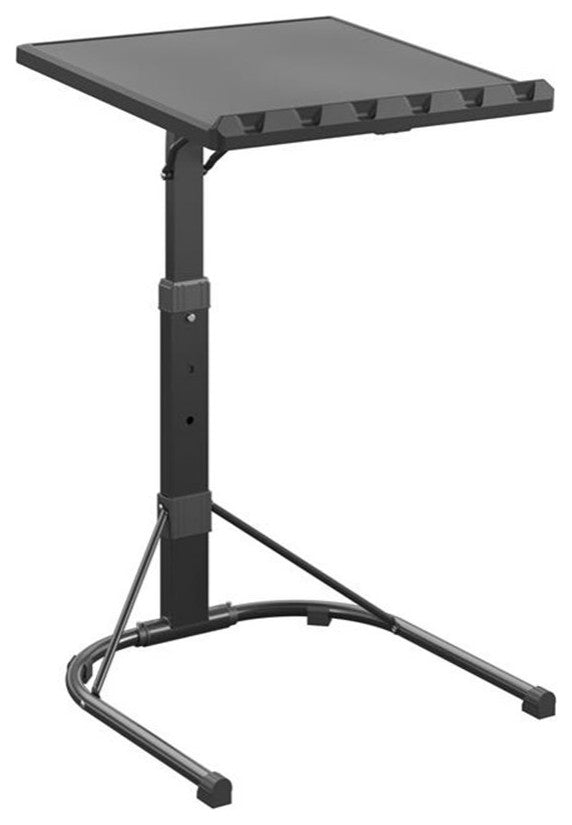 COSCO Multi-Functional Adjustable Height Folding Activity Table in Black