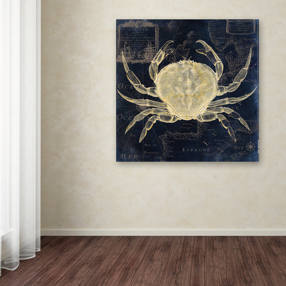 Color Bakery 'Maritime Blues III' Canvas Art, 14x14