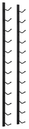 vidaXL Wall Wine Rack Bottle Holder for 12 Bottles Wall Mounted Wine Storage