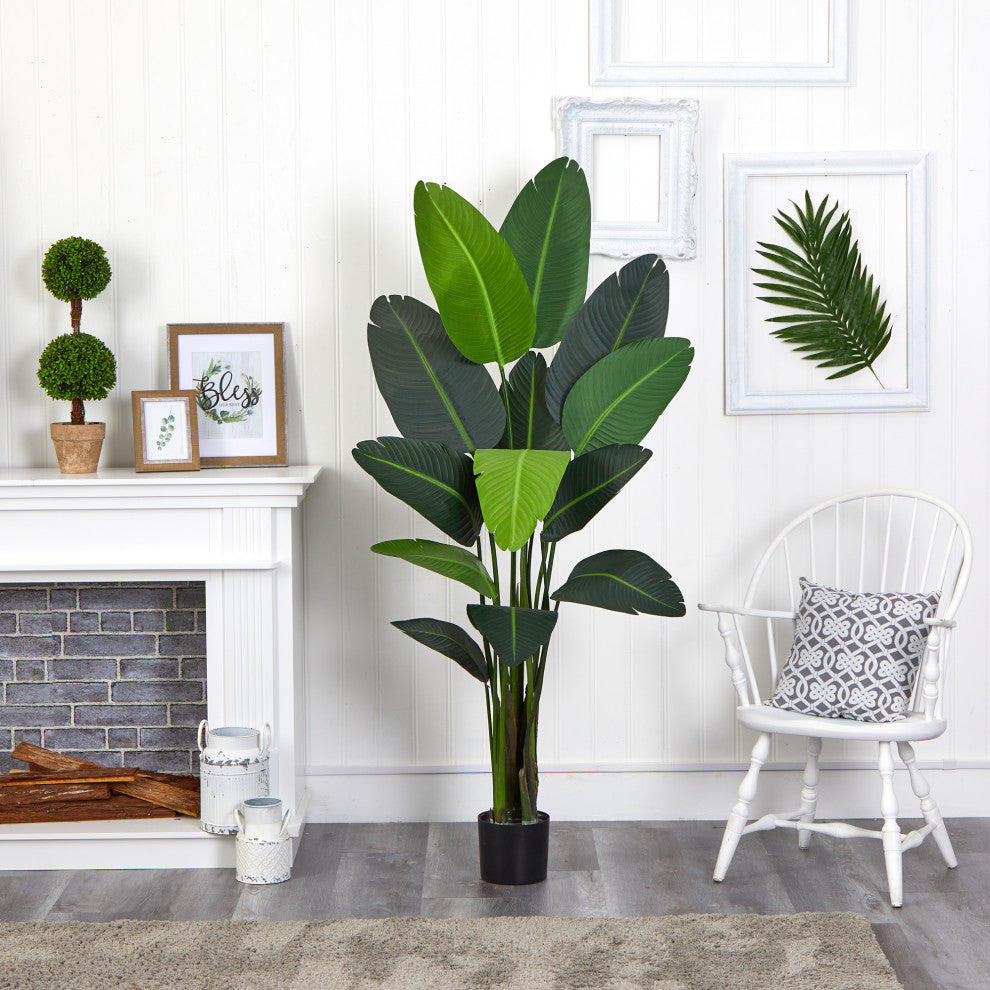 69" Travelers Palm Artificial Tree