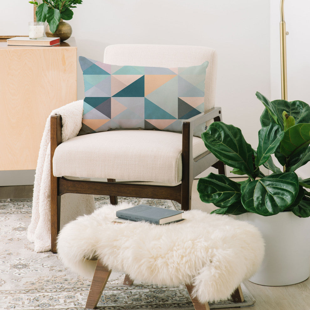Metron The Nordic Way XXX Oblong Throw Pillow