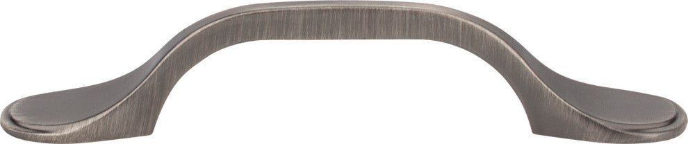 Elements 254-3 Kenner 3" Center to Center Classic Arched Cabinet - Brushed