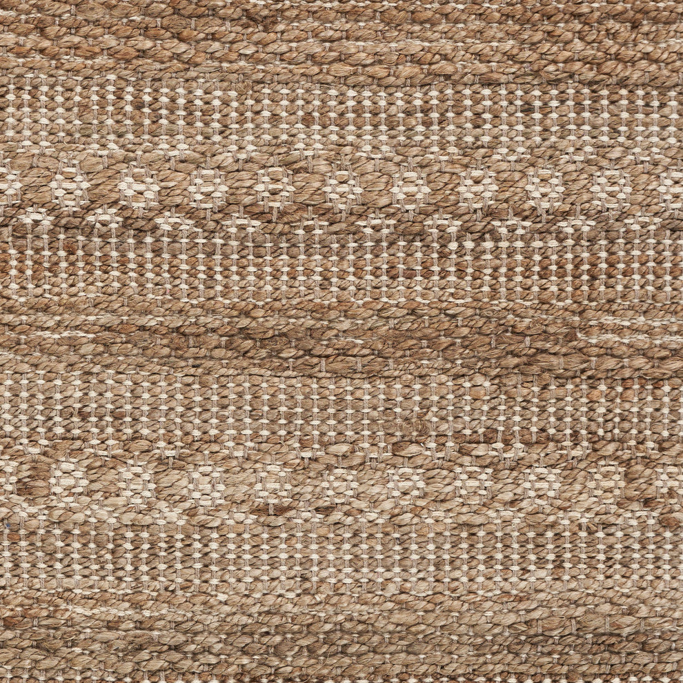 Delicate Natural Area Rug With Bordering
