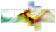 Rays of Speed Curved, Abstract Canvas art print, 60"x32", 5 panels