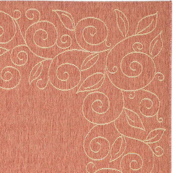 Safavieh Courtyard cy5139a Rust, Sand Area Rug