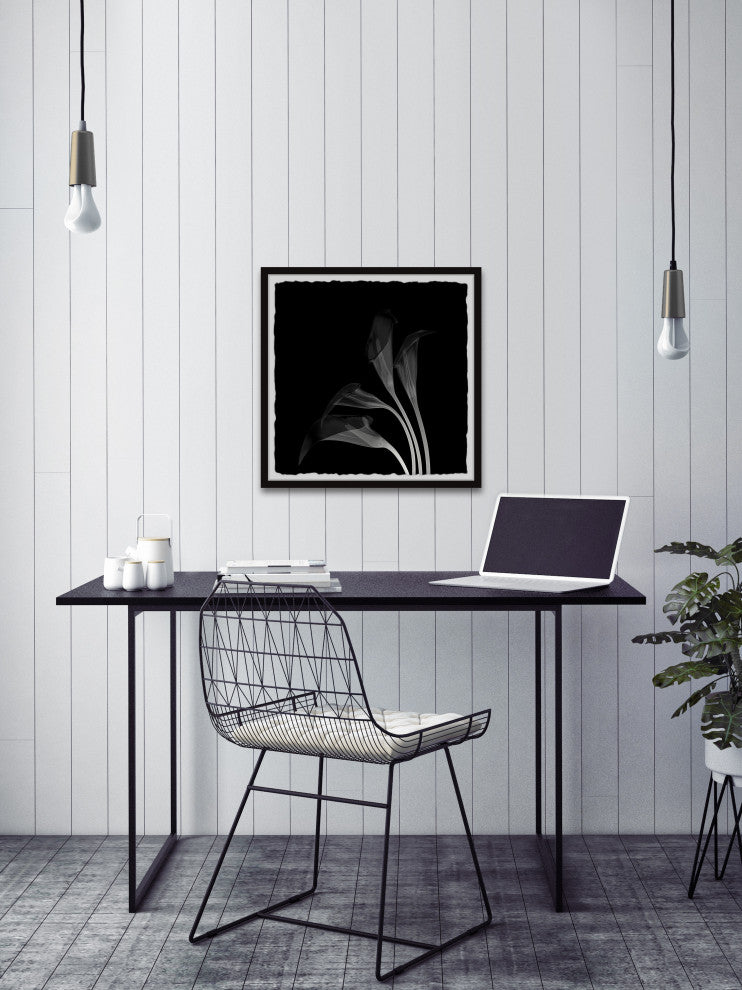 "Lovely Lillies" Framed Painting Print, 18x18