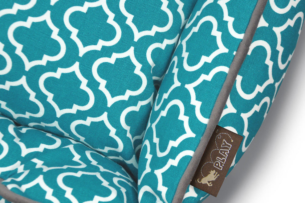 Lounge Bed Moroccan, Teal, Medium