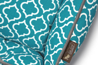 Lounge Bed Moroccan, Teal, Medium