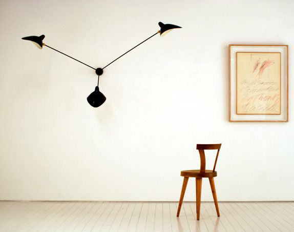 Serge Mouille 3-Arm Pendant Lamp