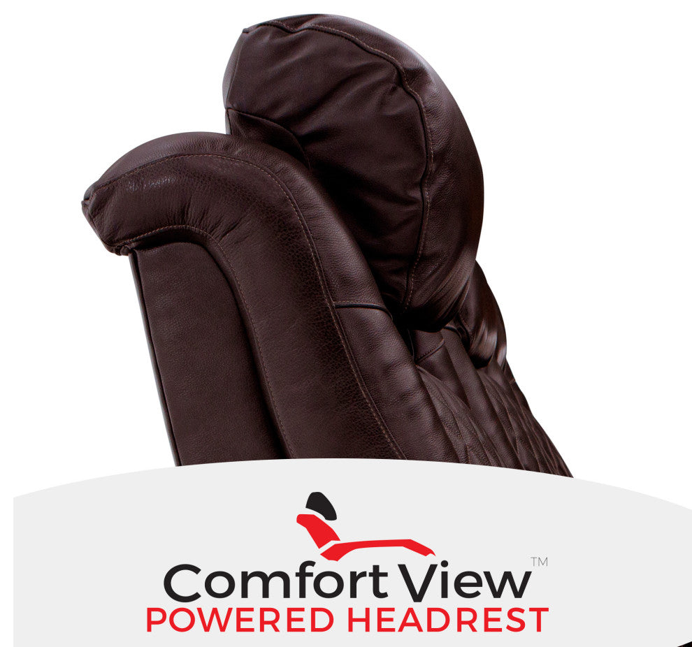 Seatcraft Headline Home Theater Seating, Brown, Sofa and Loveseat
