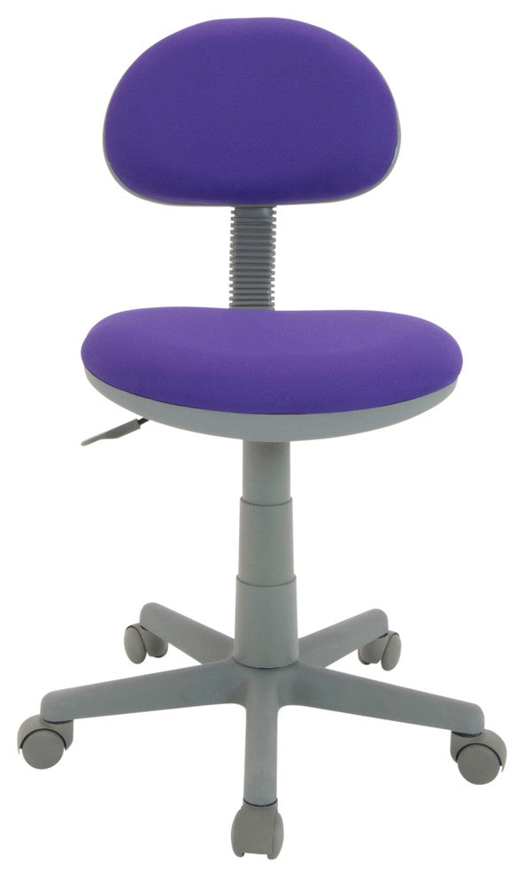 Deluxe Task Chair, Purple and Gray