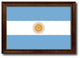 Argentina Country Flag Canvas Print, 15"x21"