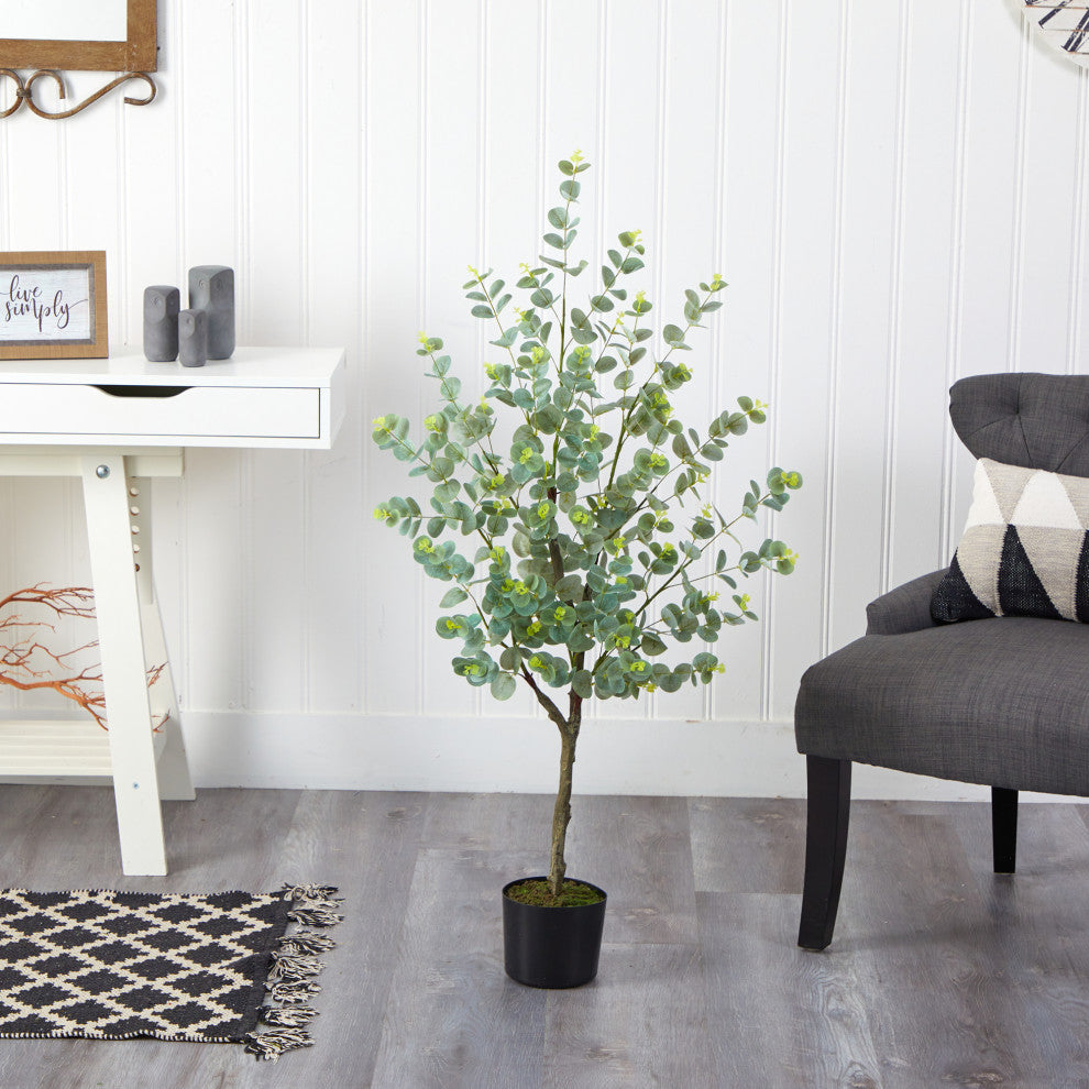 4'' Eucalyptus Artificial Tree