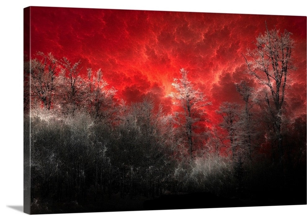 "Hot and Cold" Wrapped Canvas Art Print, 36"x24"x1.5"