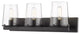 Z-LITE 3032-3V-MB 3 Light Vanity, Matte Black