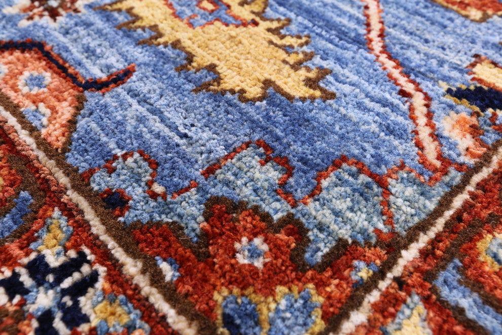 2' 8" X 8' 0" Runner Persian Fine Serapi Handmade Rug - Q12881