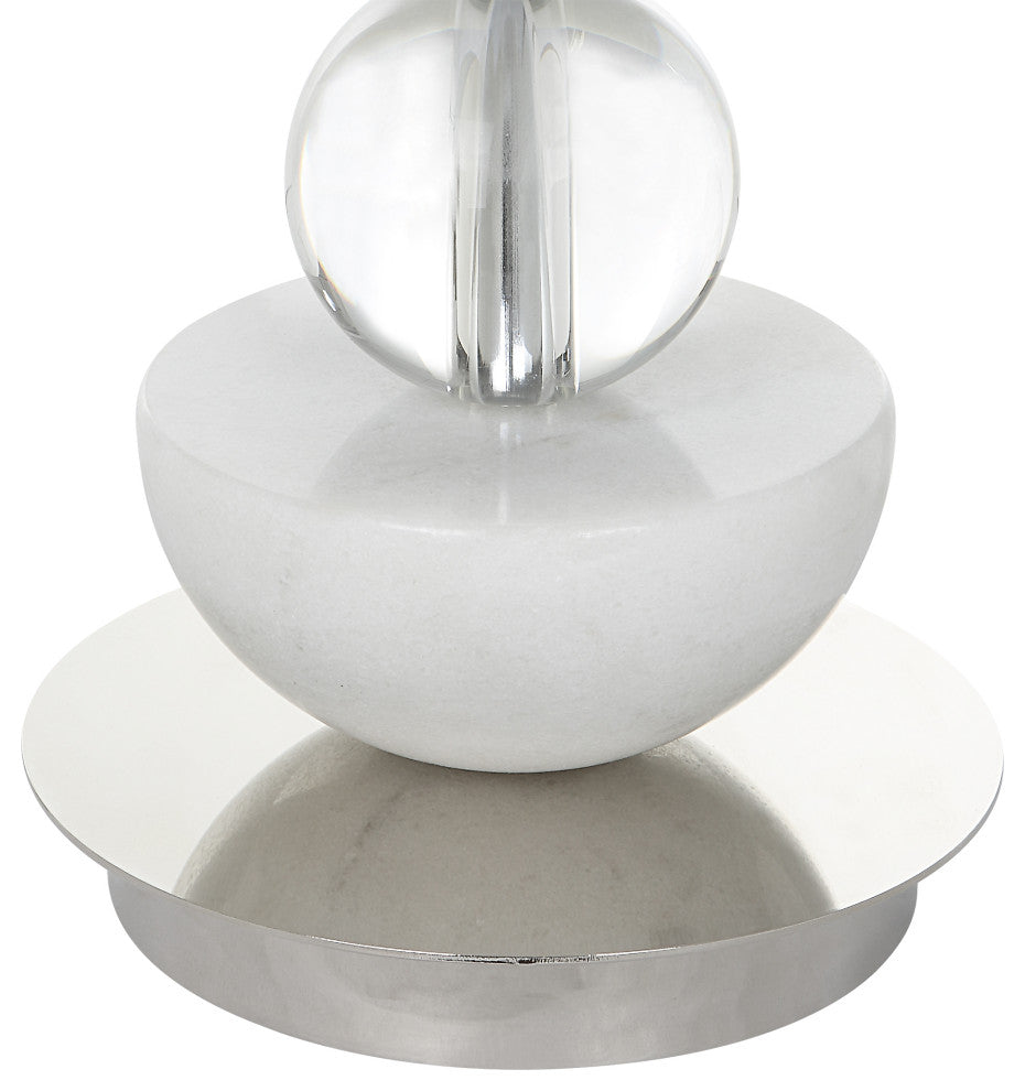 Uttermost Exposition Nickel Buffet Lamp