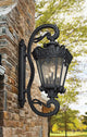 Tournai 5 Light 70 inch Textured Black Outdoor Wall Lantern Orig $6450
